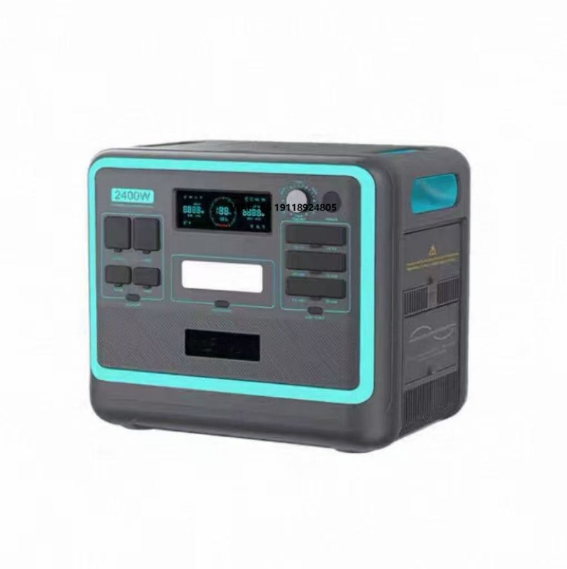 Outdoor Camping Hiking - 2400W 2048Wh Portable Station LiFePO4 Battery