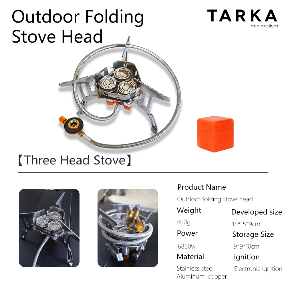 Outdoor Camping Outlet - TARKA Camping Gas Stove 5800w 3