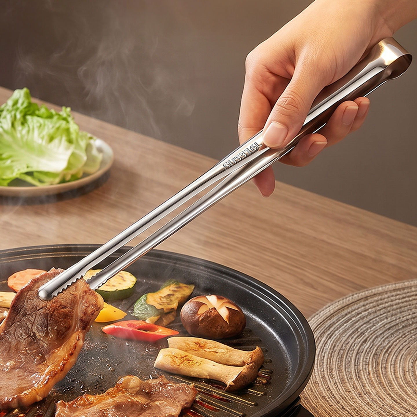 Grill Tongs Meat Culinary Nipp - огляд і ціна Outdoor Camping World