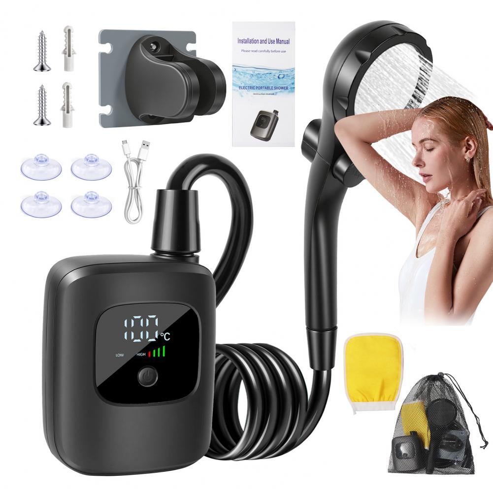 Portable Camping Shower with L - огляд і ціна Portable Camping Shower