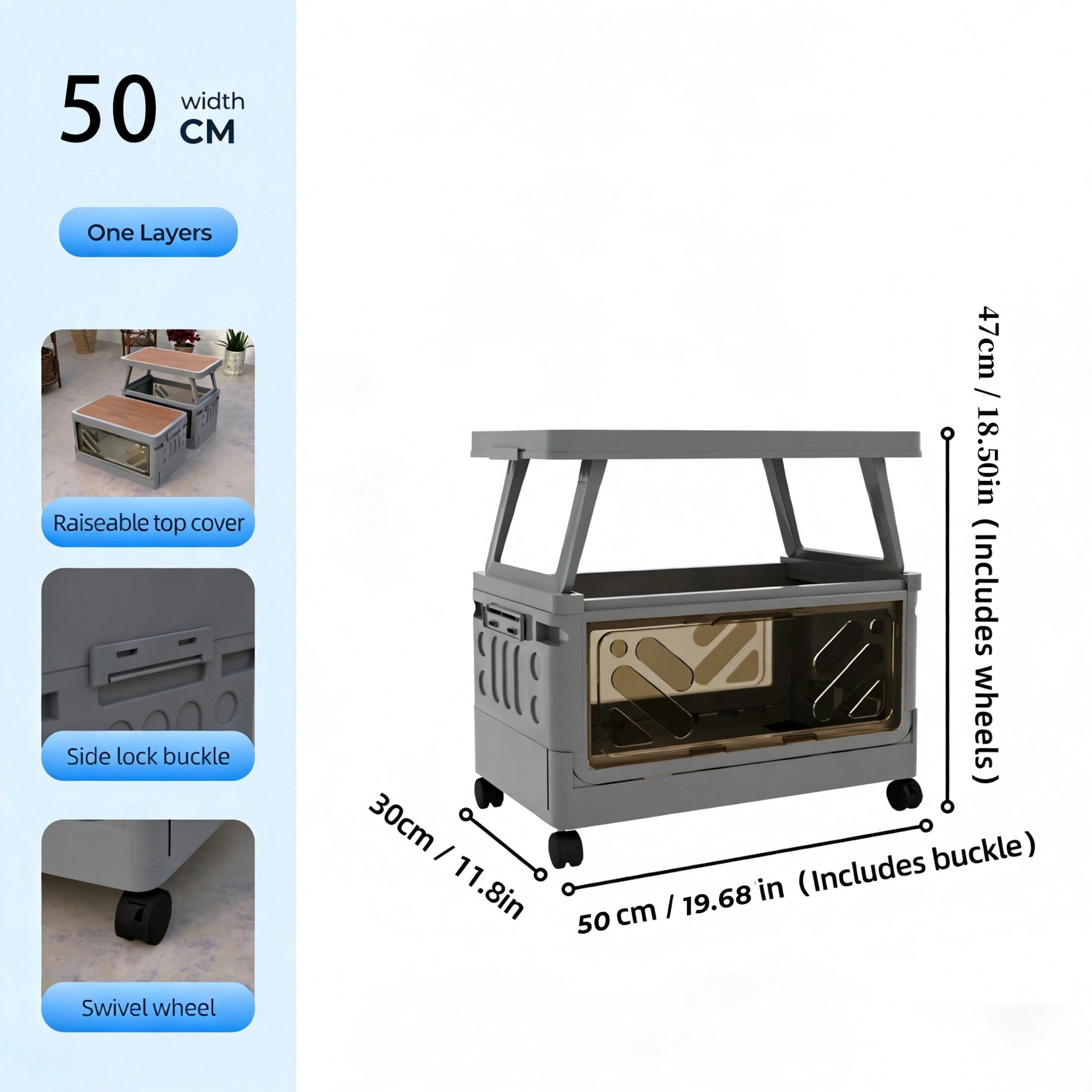 Multi-Functional Outdoor Campi - огляд і ціна Outdoor Camping Table With Storage