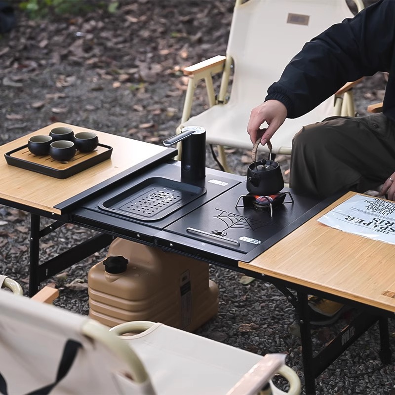 Aluminum IGT Camping Table, He - огляд і ціна Outdoor Camping Cooking Table