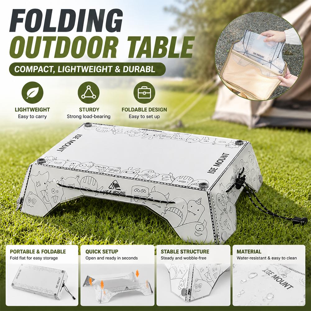 Portable Multi Folding Camping - огляд і ціна Outdoor Camping Table With Storage