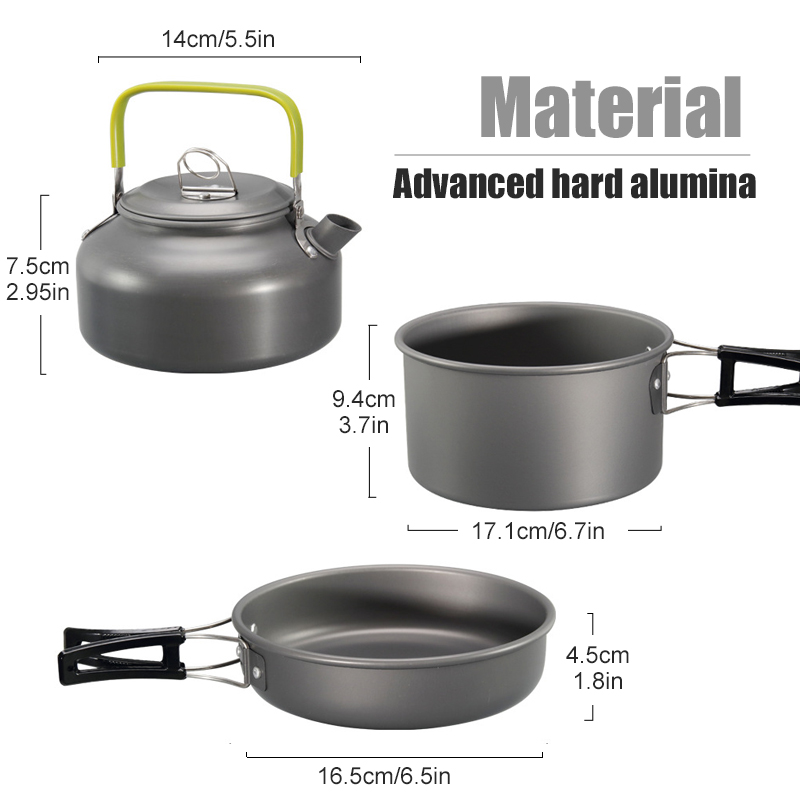WESTTUNE Camping Cookware Kit  - огляд і ціна Outdoor Camping World