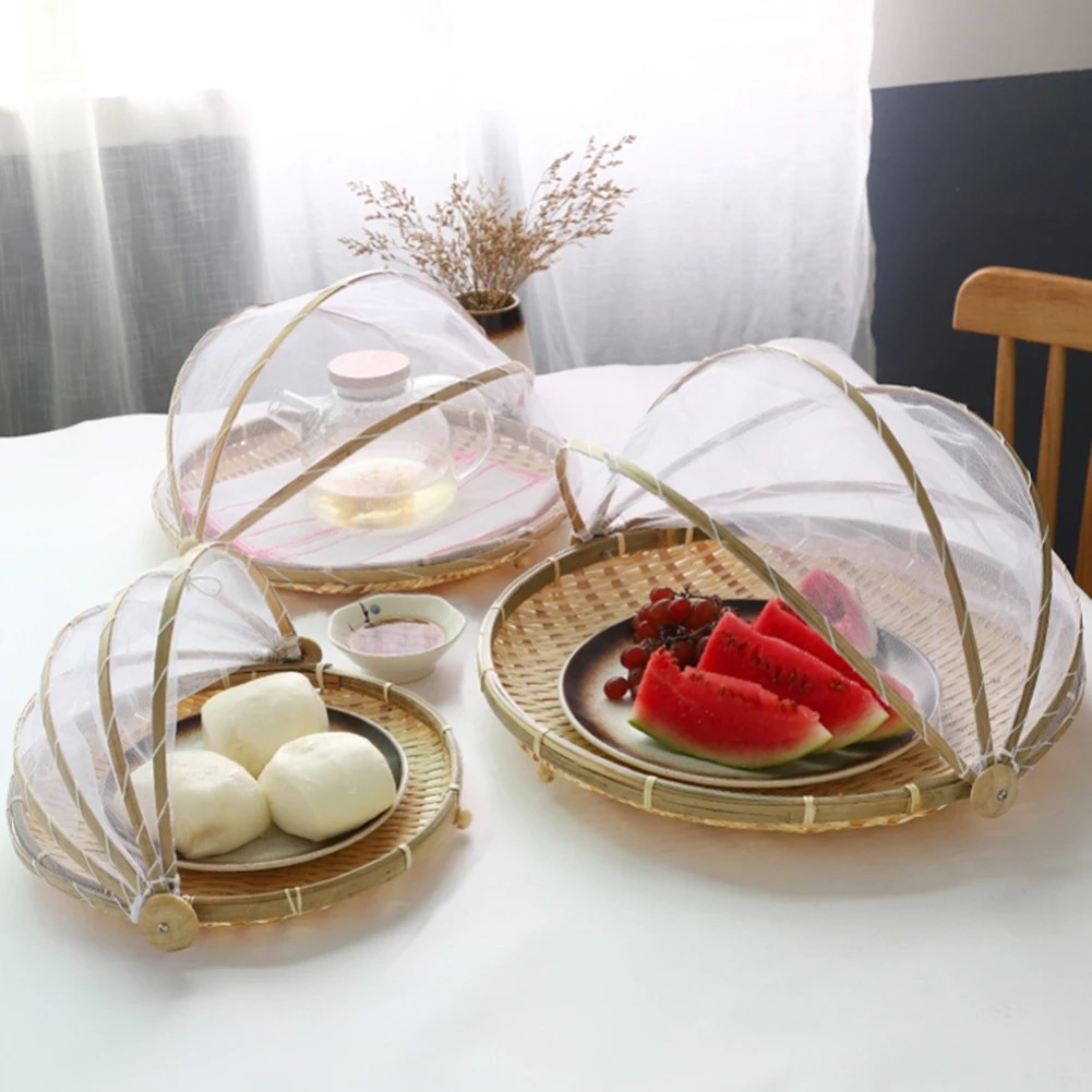 Bamboo Woven Basket Anti-Mosqu - огляд і ціна Outdoor Camping Mosquito Net
