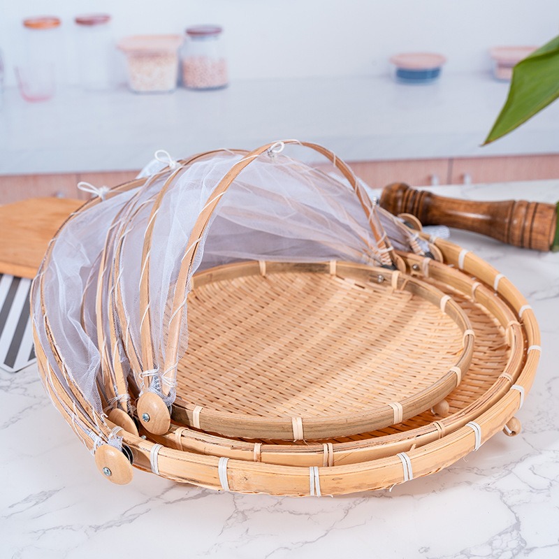Bamboo Woven Basket Anti-Mosqu - огляд і ціна Outdoor Camping Mosquito Net