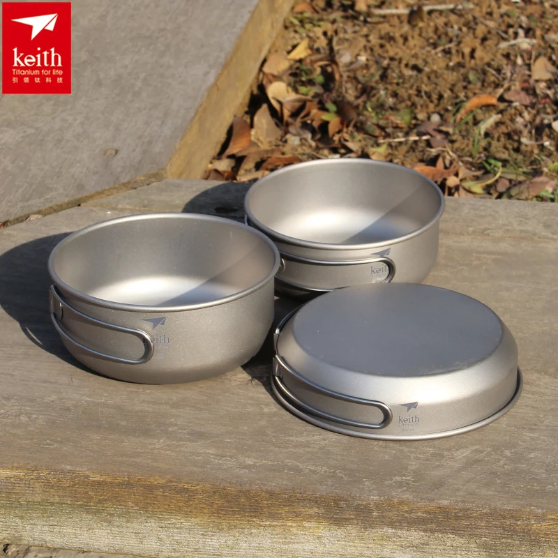 Keith 3PCS Titanium Cookware P - огляд і ціна Outdoor Camping World