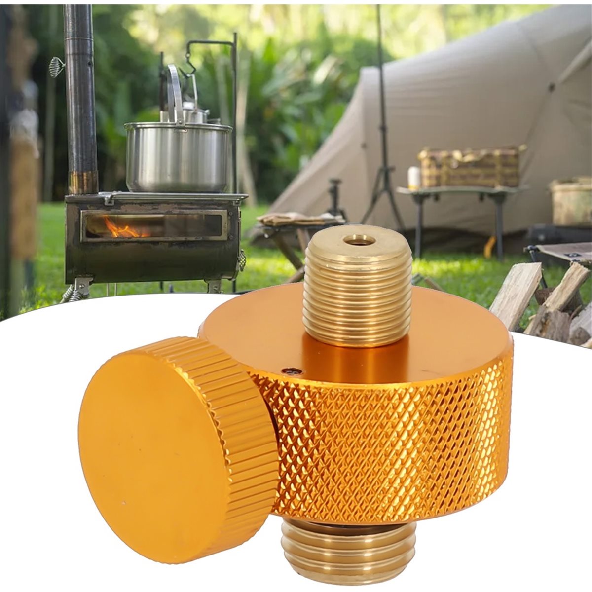 Camping Gaskocher Adapter Mit  - огляд і ціна Outdoor Und Camping