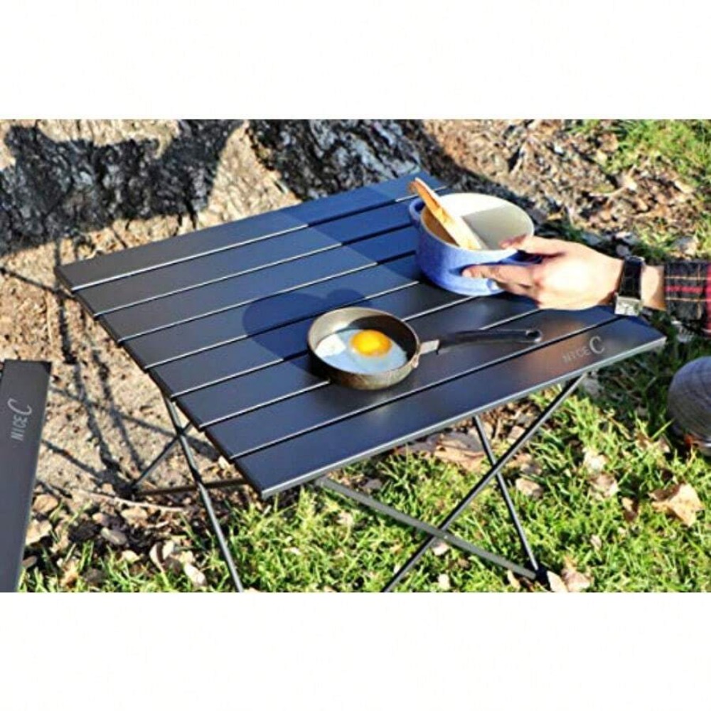Ultralight Roll Up Aluminum Ca - огляд і ціна Outdoor Camping Cooking Table