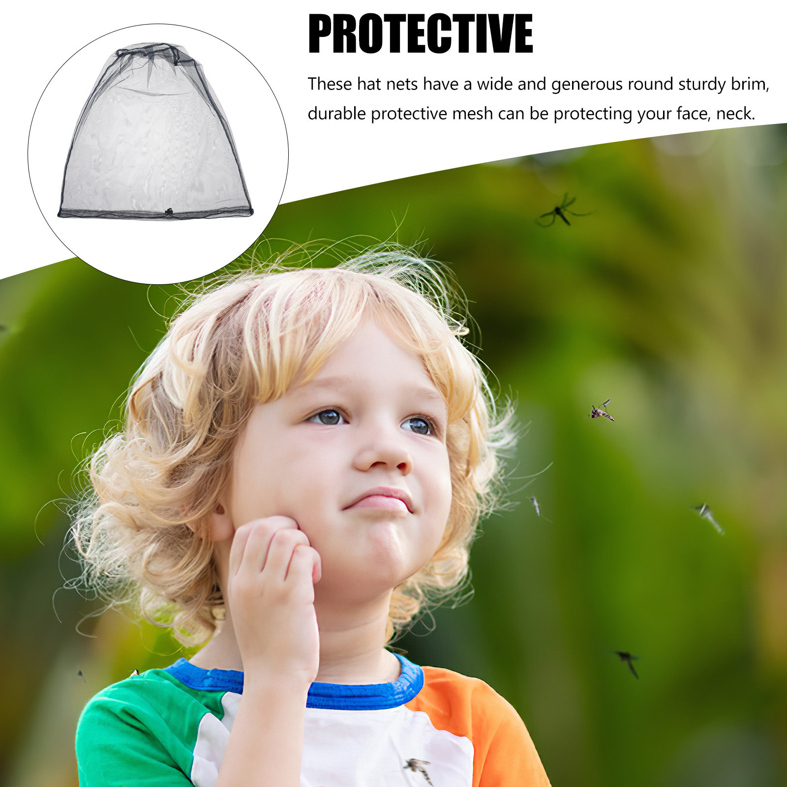 2Pcs Anti Mosquito Head Net Pr - огляд і ціна Outdoor Camping Mosquito Net