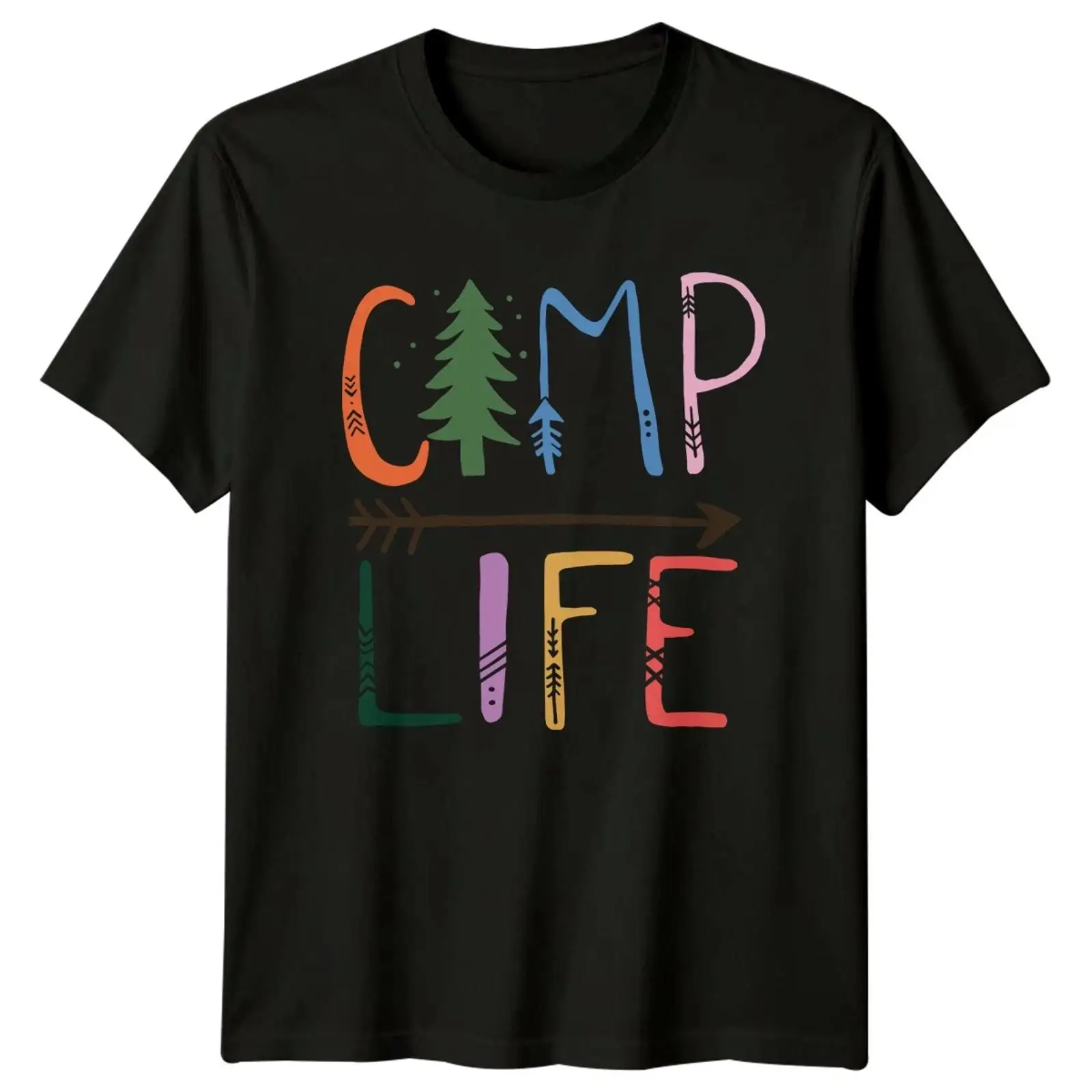 Camp Life T Shirt Rustikal Out - огляд і ціна Outdoor Und Camping