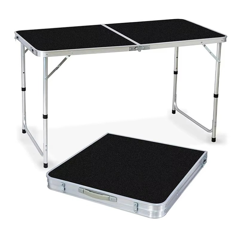 Portable aluminum alloy foldin - огляд і ціна Outdoor Camping Table With Storage