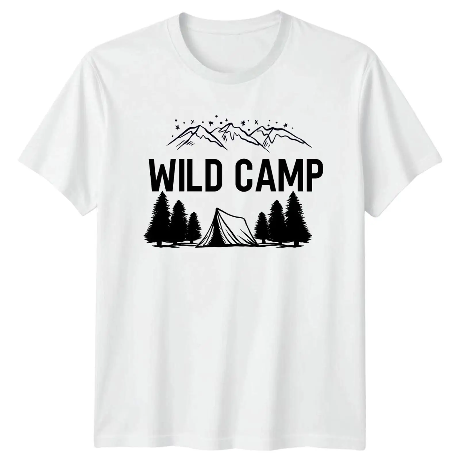 Wild Camp T Shirt Wandern Berg - огляд і ціна Outdoor Und Camping