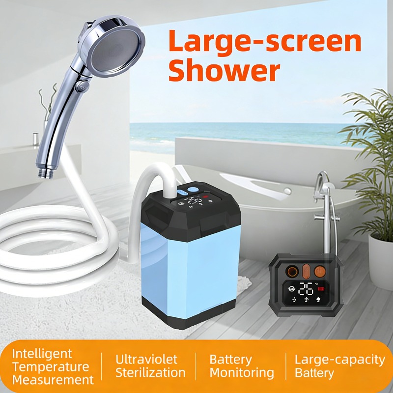 5400mAh/9000mAh Outdoor Portab - огляд і ціна Portable Camping Shower