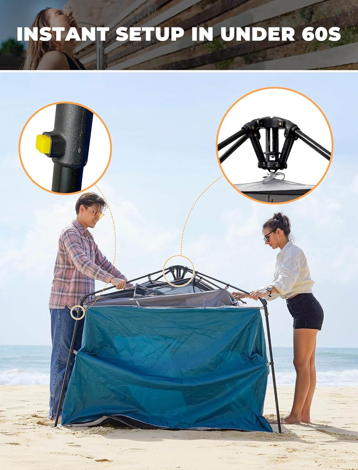 Portable Privacy Shower Tent,  - огляд і ціна Outdoor Und Camping