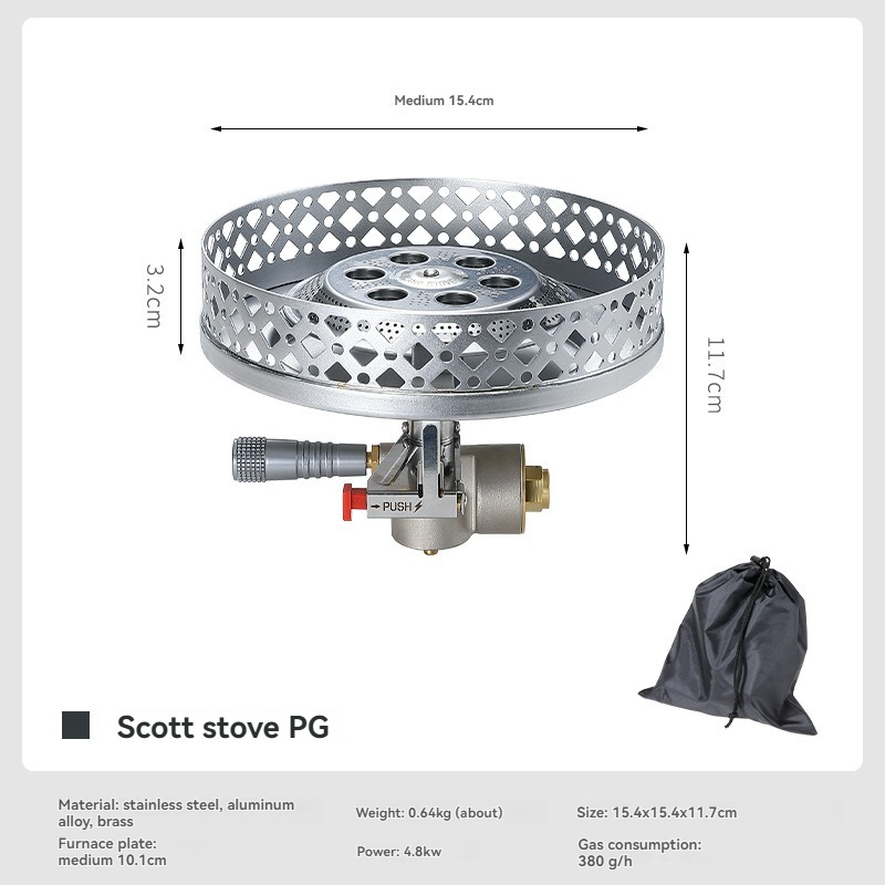 CAMPINGMOON PG-4 Scott Propane - огляд і ціна Outdoor Camping Outlet