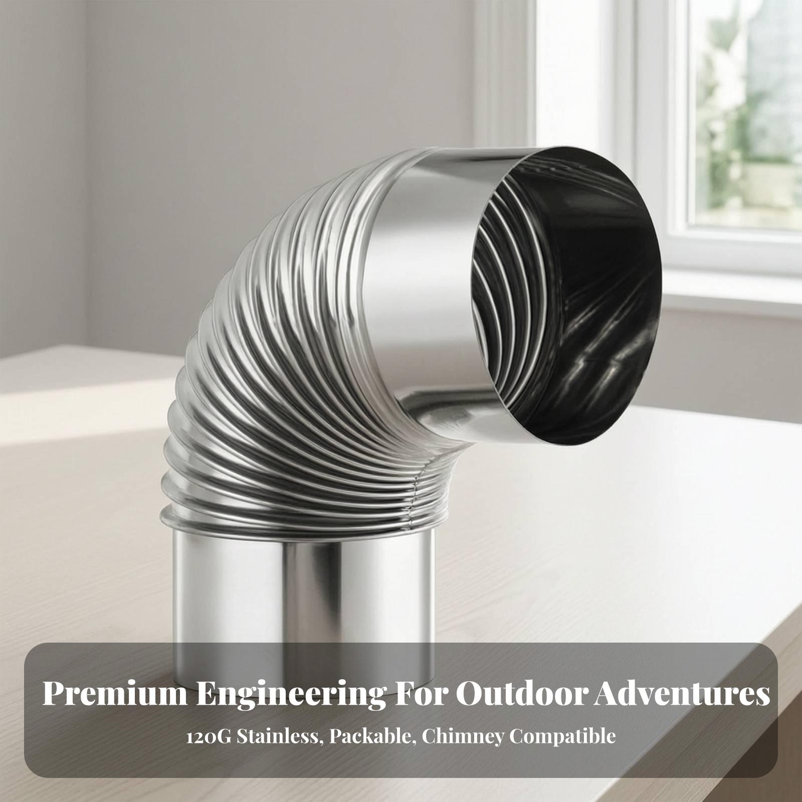 Durable Stainless Steel Elbow  - огляд і ціна Outdoor Camping Outlet