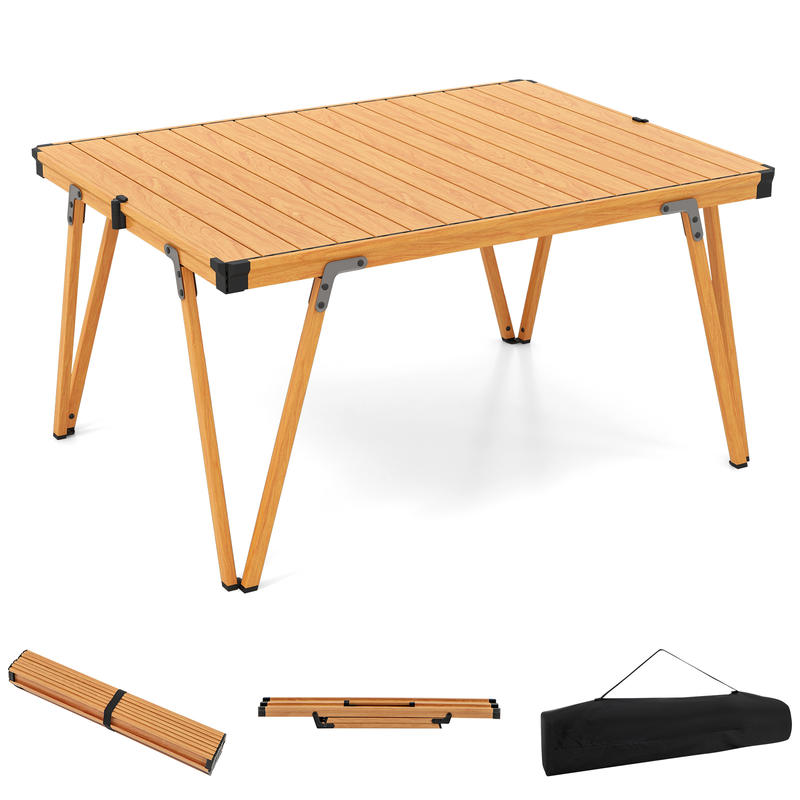 Single Folding Picnic Table 93 - огляд і ціна Outdoor Camping Table With Storage