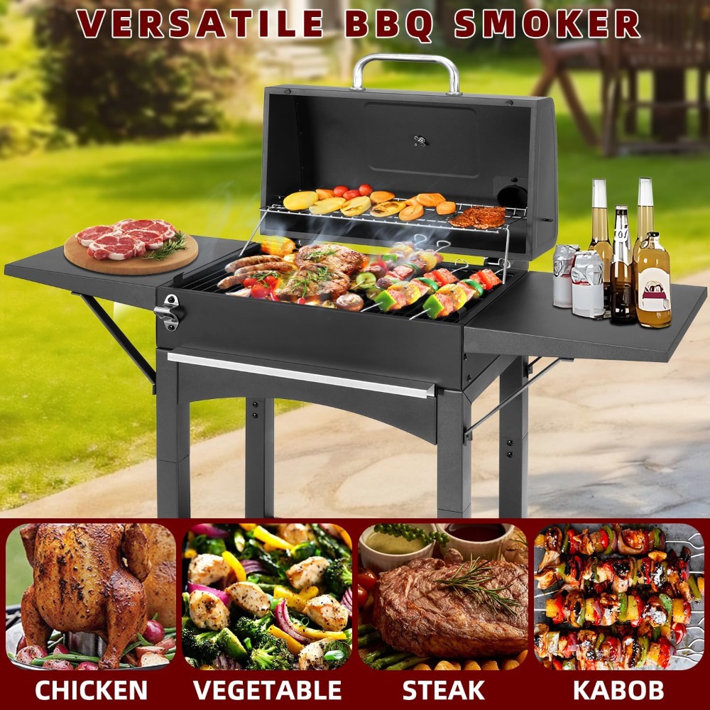 US Shipping Charcoal Grill wit - огляд і ціна Outdoor Camping Cooking Table