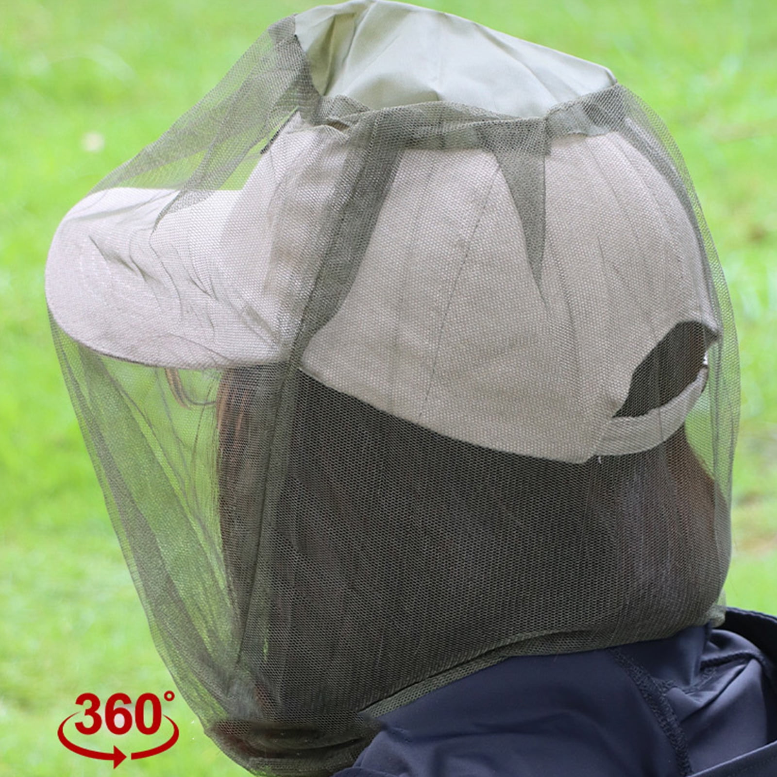 Mesh Head Net Fishing Hat Anti - огляд і ціна Outdoor Camping Mosquito Net